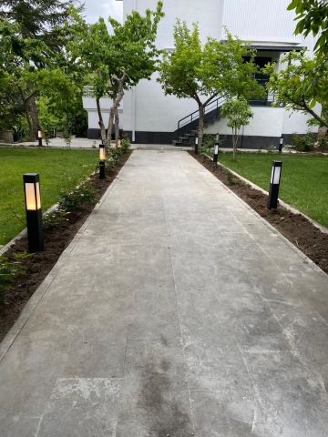 Hevsel 50cm. Bahçe, Site, Yürüme Yolu Aydınlatma Bollard