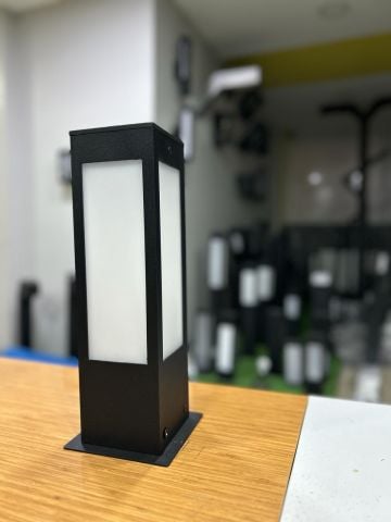 Hevsel 50cm. Bahçe, Site, Yürüme Yolu Aydınlatma Bollard