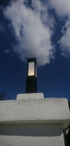 Hevsel 50cm. Bahçe, Site, Yürüme Yolu Bollard Aydınlatma