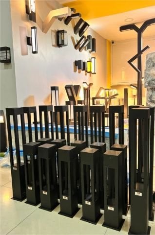 Fırat 40cm. Bahçe, Site, Yürüme Yolu Bollard Aydınlatma