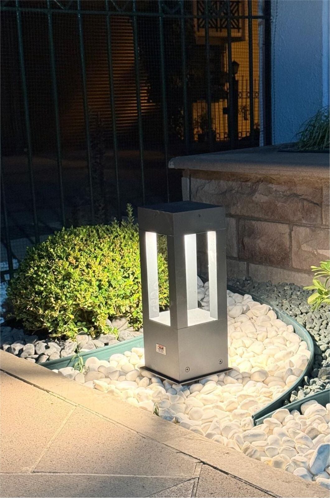 Bollard Aydınlatma Fırat Bahçe, Site, Yürüme Yolu Aydınlatma 40cm