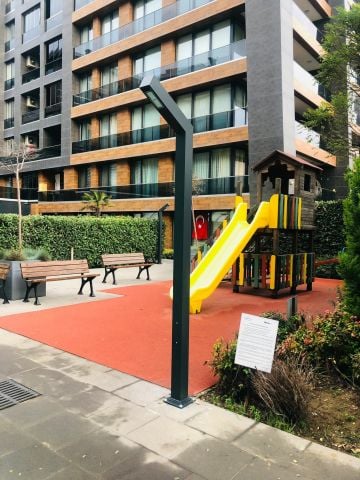 Alaçam 300cm. Aydınlatma Direği, Bahçe, Site, Yürüme Yolu Aydınlatma