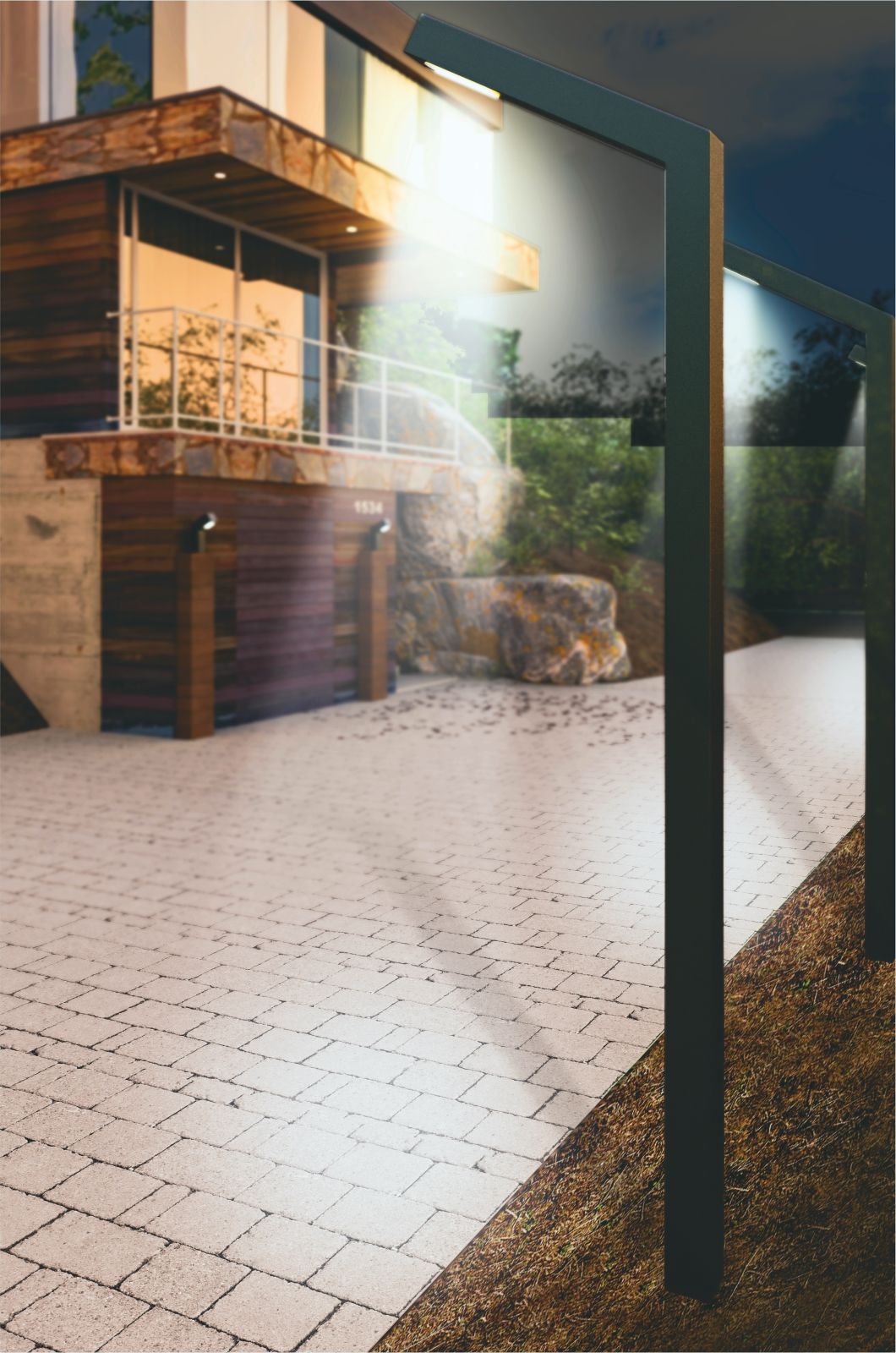 Alaçam 300cm. Aydınlatma Direği, Bahçe, Site, Yürüme Yolu Aydınlatma