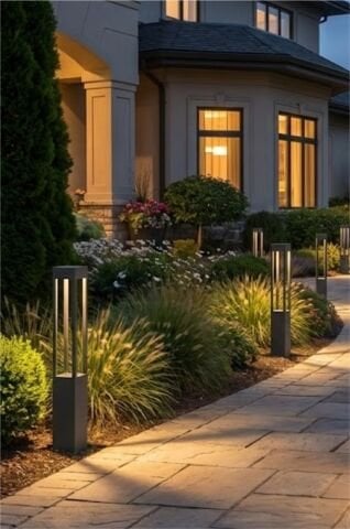 Bollard Aydınlatma Fırat Bahçe, Site, Yürüme Yolu Aydınlatma 60cm