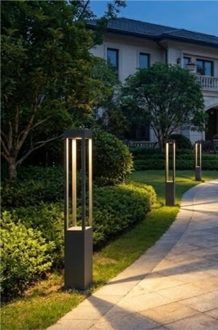 Bollard Aydınlatma Fırat Bahçe, Site, Yürüme Yolu Aydınlatma 100cm