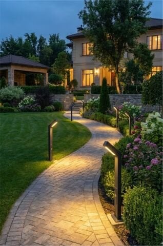 Bollard Aydınlatma Alaçam Bahçe Aydınlatması 100CM