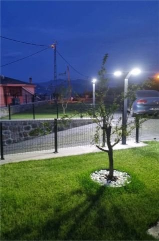 Erciyes 250cm. Çift Kollu Bahçe Led Aydınlatma Direği