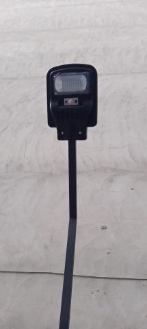 Bollard Aydınlatma Yavuz 100w Solar  Güneş Enerjili Bahçe Aydınlatma Direği 250cm