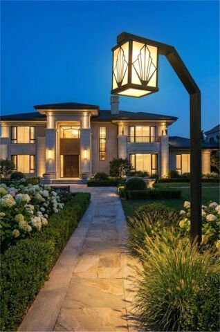 Bollard Aydınlatma Levent 30w LED  Bahçe Aydınlatma Direği 300cm