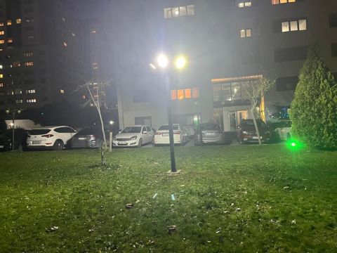 Çınar 300cm. 4 Kollu Led  Aydınlatma Direği