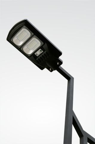 Bollard Aydınlatma Luras 2X120W 300cm. Güneş Enerjili Bahçe Aydınlatma Direği