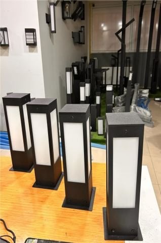 Hevsel 35cm. Led, Bahçe, Yürüme Yolu, Aydınlatma Bollard