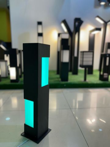 Bollard Aydınlatma Hevsel Dekor 50cm Bahçe Aydınlatması
