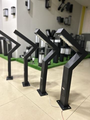 Bollard Evran 60cm. Çift Yönlü Led Yürüme Yolu Bahçe Aydınlatma