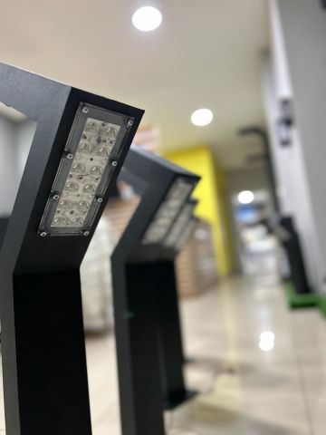 Bollard Evran 60cm. Çift Yönlü Led Yürüme Yolu Bahçe Aydınlatma
