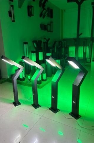 Bollard Evran 60cm. Çift Yönlü Led Yürüme Yolu Bahçe Aydınlatma