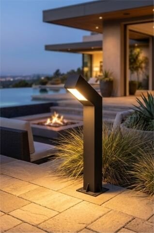 Bollard Aydınlatma Alaçam Bahçe Aydınlatması 80cm