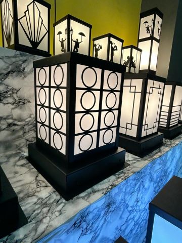 Bollard Aydınlatma Set Üstü Bahçe Aydınlatması 35CM