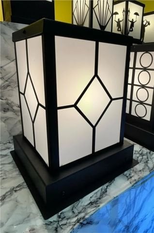 Doruk Set Üstü Led Aydınlatma 25x35cm. Ampül Dahil