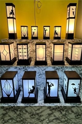 Doruk Set Üstü Led Aydınlatma 25x35cm. Ampül Dahil