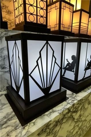 Doruk Set Üstü Led Aydınlatma 25x35cm. Ampül Dahil