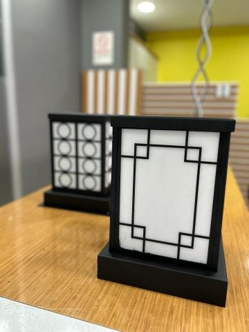 Doruk Set Üstü Led Aydınlatma 25x35cm. Ampül Dahil