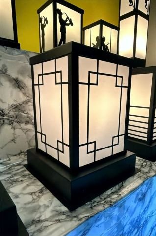 Bollard Aydınlatma Set Üstü Bahçe Aydınlatması 35CM