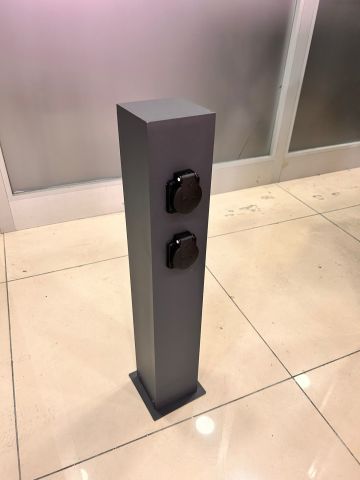 Bollard Bahçe Prizi, Cafe, Restaurat, Lobi, Prizi Dış Mekan Priz, Alüminyum Gövde