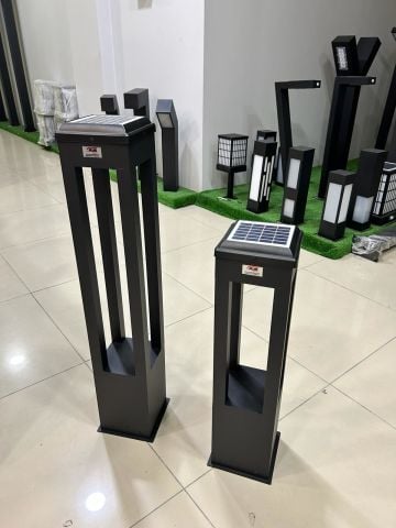 Fırat 60cm Güneş Enerjili, Bollard Bahçe Aydınlatma, Yürüme Yolu Aydınlatma