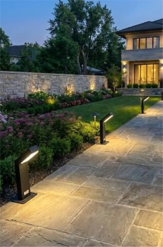 Bollard Aydınlatma Alaçam Bahçe Aydınlatması 40CM