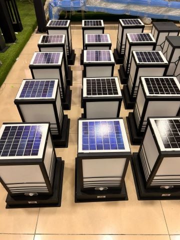 Doruk Set üstü aydınlatma 25x35cm. Güneş Enerjili, Kumandalı