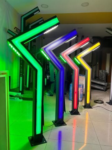 Benzin İstasyonu  Otel Kafe Restoran Rezidans Led Aydınlatma Direkleri 300cm