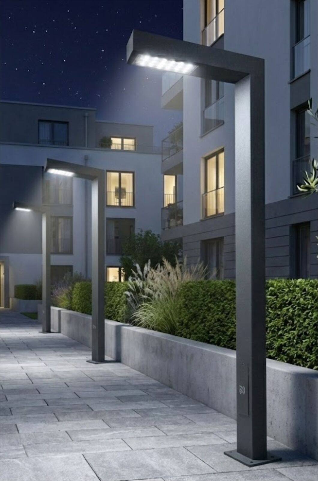 Bollard Aydınlatma Aydos Bahçe Led Direk 250CM