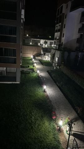 Bollard Hevsel 75cm. Bahçe Aydınlatması, Yürüme Yolu Aydınlatma Alüminyum Gövde