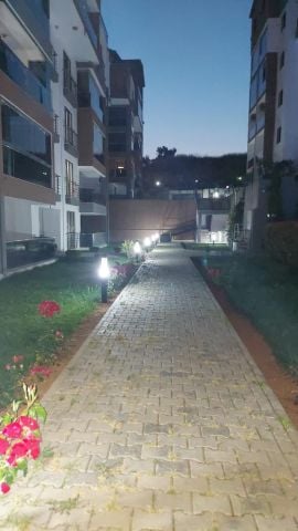 Bollard Hevsel 75cm. Bahçe Aydınlatması, Yürüme Yolu Aydınlatma Alüminyum Gövde