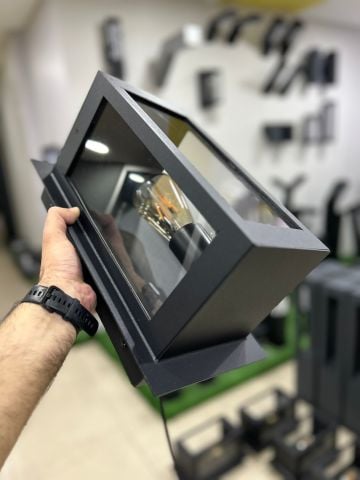 Camlı Aplik 30cm. Duvar Aplik