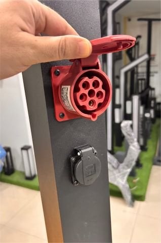 Bollard Aydınlatma Bahçe Prizi 100CM