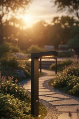 Bollard Aydınlatma Aydos Bahçe Aydınlatması 80CM